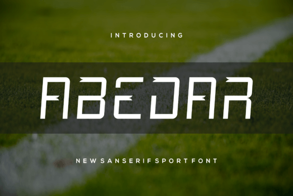 Abedar: A Modern Display Font for Scroll-Stopping Brand Content