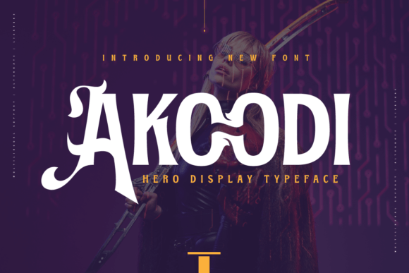 Akoodi: A Bold Display Font for Scroll-Stopping Marketing