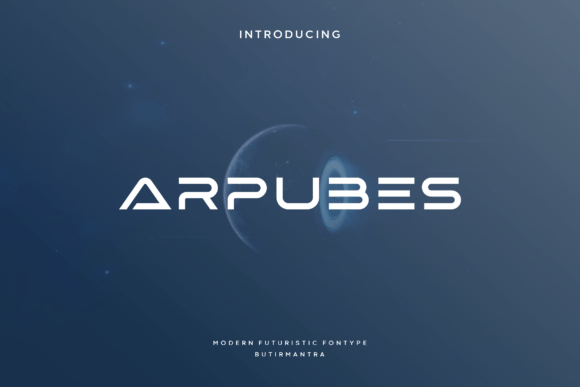 Arpubes: A Futuristic Display Font That Elevates Real Branding Work