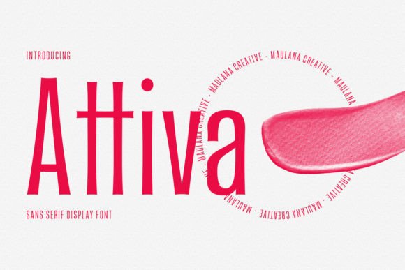 Attiva: A Modern Display Font That Elevates Digital Branding
