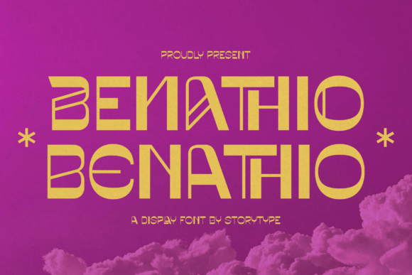 Benathio: A Modern Display Typeface That Elevates Digital Branding