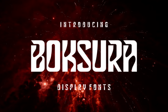 Boksura: A Modern Display Font That Just Works