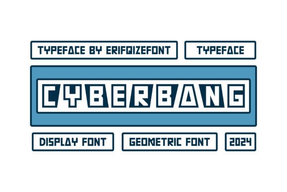 Cyberbang: A Bold Display Font That Elevates Real Small Business Branding