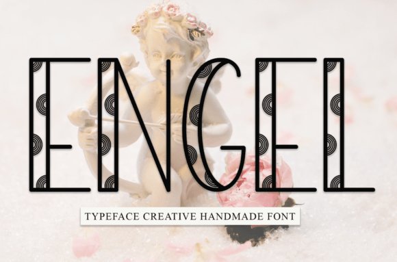 Engel Handwritten Display Font for Crafters & Sellers