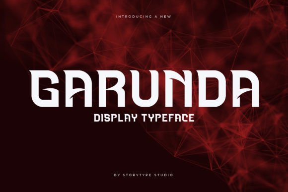 Garunda: A Display Font That Elevates Digital Branding