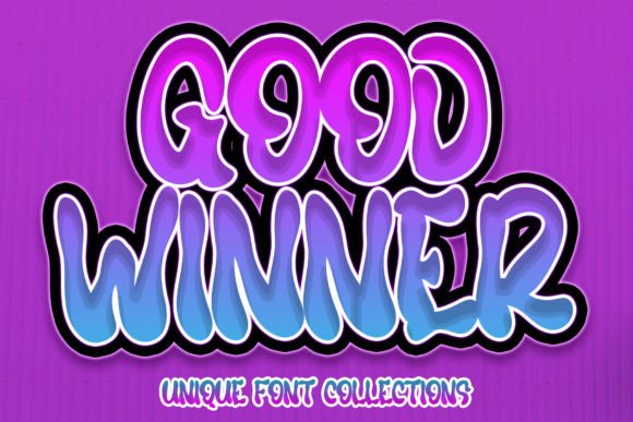 Good Winner: A Display Font That Makes Your Brand Shine