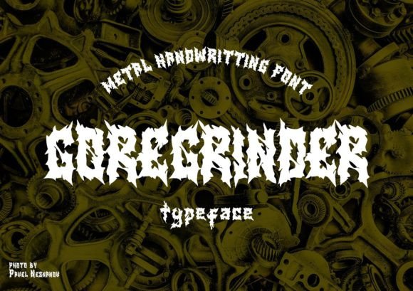 Goregrinder Full Version: A Bold Display Typeface for Impactful Branding