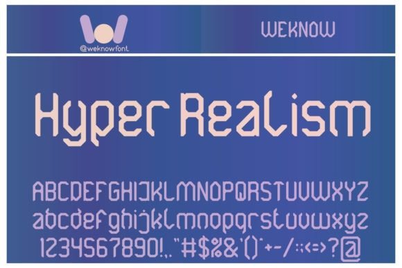 Hyper Realism: A Display Font That Cuts Through the Feed