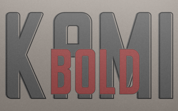 Kami Font: Friendly, Bold & Perfect for Handmade Labels & Printables