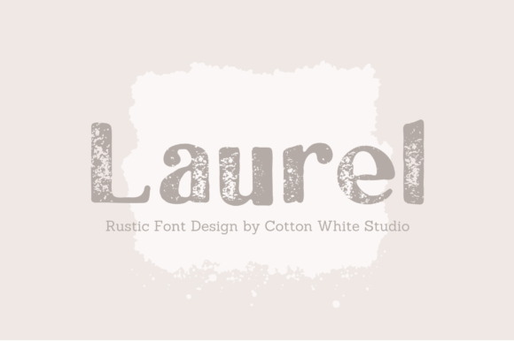 Laurel: A Display Font That Commands Attention
