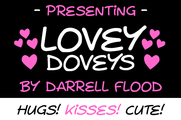 Lovey Doveys: A Display Font That Feels Like a Warm Hug