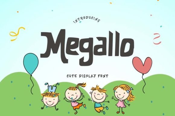 Megallo: A Playful Display Font That Delivers Personality Online