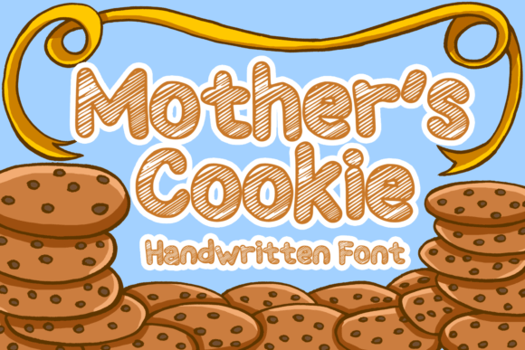 Mother’s Cookie: A Warm, Editorial Display Typeface