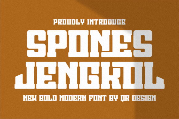 Spones Jengkol: A Bold, Authentic Display Font Worth Testing
