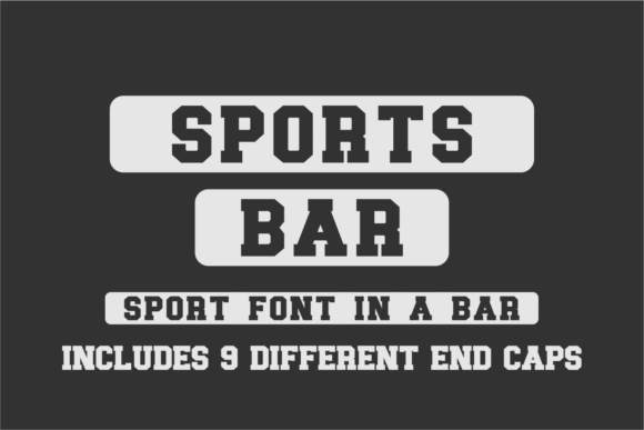 Sports Bar Font: Bold Branding for Active Businesses