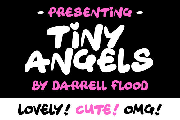 Tiny Angels: A Playful Display Font for Warm, Scroll-Stopping Brand Moments
