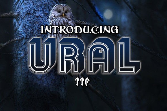 Ural: A Stylish Retro Font That Elevates Your Brand