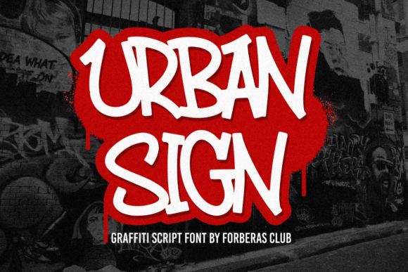 Urban Sign Handwritten Script Font