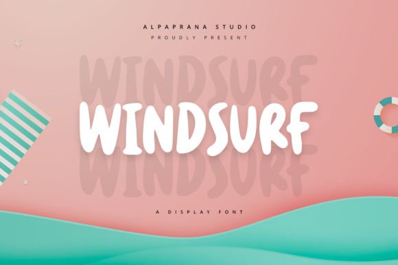 Windsurf: A Playful Display Font That Lifts Your Digital Brand